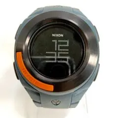 NIXON デジタル腕時計 ブルー　グリーン　上30