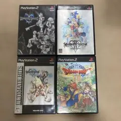 【PS2】キングダムハーツ　ドラゴンクエスト　セット　ドラクエ　ソフト　まとめ
