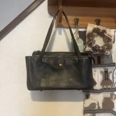 美品CORDURAの本革バック