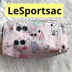 【美品】LeSportsac レスポートサック フィフィラパン ポーチ②