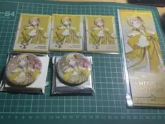 シャニマス　上海　梅影霓裳 八宮めぐる　ホログラムクリアチケット　缶バッジ　特典