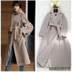 ★新品★Max Mara★マックスマーラ★ベルテッドコート