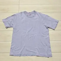 【難有】Hanes BEEFY-T【B&Y別注】半袖Tシャツ　アッシュパープル系