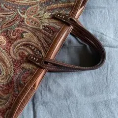 A VACATION アバケーション FAN ペイズリー柄