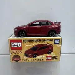 トミカ付チョコ イオン限定 三菱ランサーエボリューションX