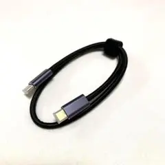 新品未使用⭐️USB-C to USB-C ケーブル 約50cm ブラック 黒