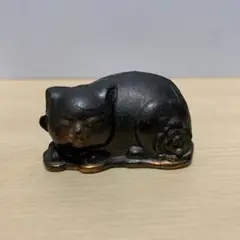 眠り猫 オブジェ