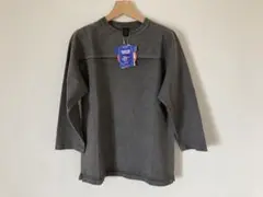 新品　グッドオン　七部袖カットソー チャコールグレー　S