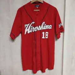 広島カープ 前田健太ユニフォーム Oサイズ No.18　carp uniform