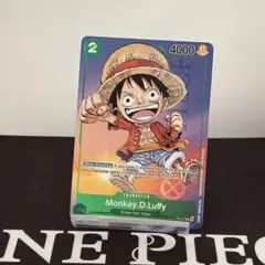 ワンピースカード　ルフィ　英語　プロモ　パラレル仕様