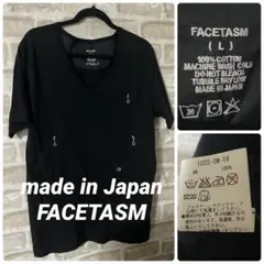 FACETASM メンズL Tシャツ　ファセッタズム　ポケットTシャツ　黒