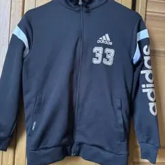 adidas ジャージ 33 黒 150