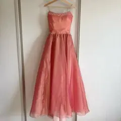 orange bijou 8号 約Mサイズ(演奏会発表会・ウエディング結婚式