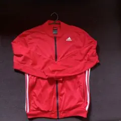 adidas レッド ジャージ Lサイズ