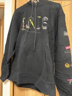IRIE FISHING CLUB フード付きパーカー ブラック