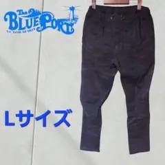 BLUEPORT ハイパーストレッチ　迷彩パンツ　黒　ブラック　【Lサイズ】