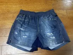 R×L(アールエル) デニム風ランニングパンツ