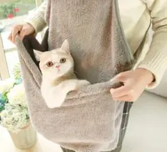 ペット用エプロン 抱っこ紐 猫用 犬用 匿名配送4716-10c