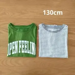 130cm☆半袖Tシャツ2点セット