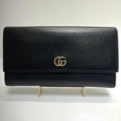 極美品 グッチ プチマーモント マーモント 長財布 コンチネンタル
