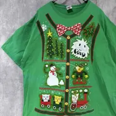Fruit of the Loom クリスマス Tシャツ 3XL
