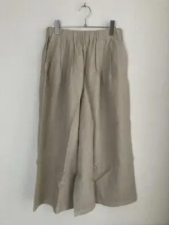 evam eva water linen wide pants