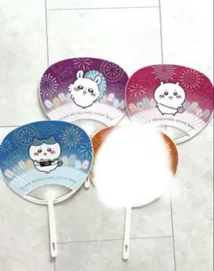 くら寿司　ちいかわ　うちわ　3点セット