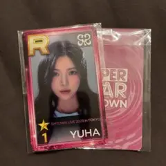 SMTOWN SUPERSTAR リアルカード h2h ユハ