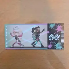 スプラトゥーン 　キャナルシティ博多 フェス風カード