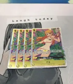 ワンピース カードゲーム ナミ SR 4枚セット