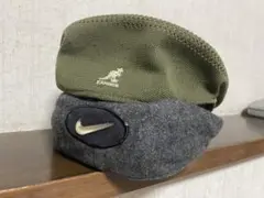 NIKE 90s USA製　ベレー帽　キャスケット NIKE ナイキ ビンテージ ハンチング キャスケット 希少 ベレー帽