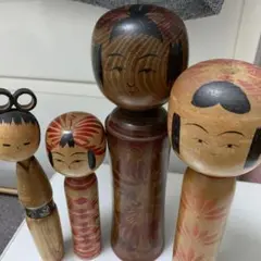 こけし 4体