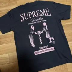 Supreme devotion tee navy Lサイズ　即日発送