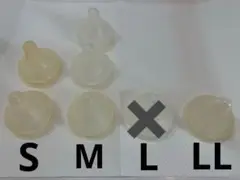 哺乳瓶用乳首 7個セット S.M.L.LL