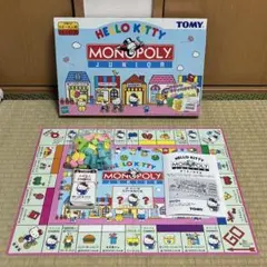 【レア品】トミー ハローキティ モノポリー ジュニア　ボードゲーム
