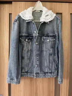 【ほぼ新品】MIUMIUデニムジャケット レース襟 サイズ40即購入OK m56495013961_1.jpg?1745210562