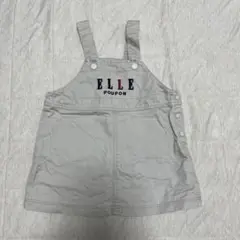 女の子　ベビー　ELLE 95cm ジャンパースカート　ジャンスカ　レトロ