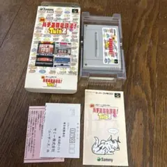 【美品〜良品】スーパーファミコン　実戦　パチスロ必勝法　Twin2
