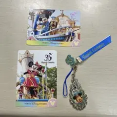 ディズニーランド35周年記念キーホルダー