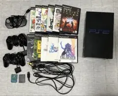 動品 PS2 SCPH-30000 本体 一式 ソフト12本