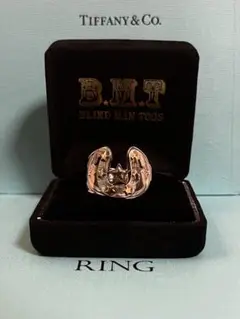 Tiffany & Co. BMTリング　シルバー925 18kゴールド　コンビ