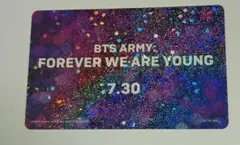 【新品】BTS ARMY FOREVER WE ARE YOUNG 日本限定
