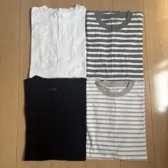 MUJI LABO【男女兼用】超長綿天竺編み クルーネックTシャツ L〜 XL