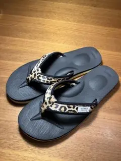 WACKO MARIA ×スイコック　サンダル レオパード　ビーサン　ワコマリア