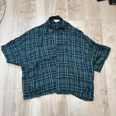 JieDa オーバーサイズ チェックシャツ