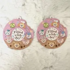 ダッフィーフレンズ　フィルドウィズジョイ　商品タグ２枚セット