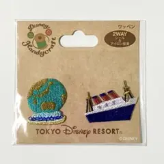 ディズニーシー ワッペン シール アイロン