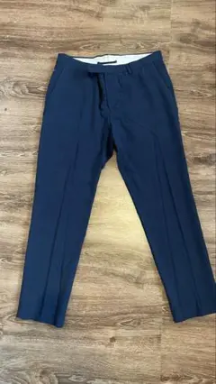 ZARA MAN ネイビー スラックス