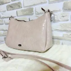 本日発送chicoクロコ型押しショルダーバッグレディースバック