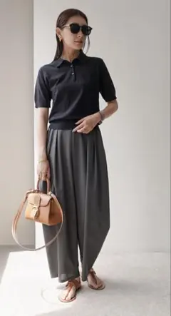 cloche 今期新品　ドライカーブパンツ　BLACK